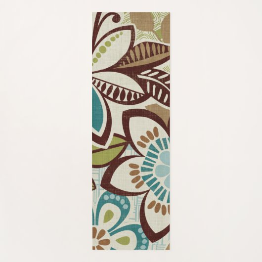 Moderne Design van Floral Yogamat (Voorkant)