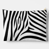 Moderne designer gepersonaliseerde zebra stripe Da Etui (Achterkant)