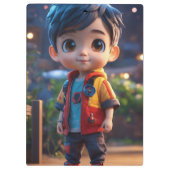 Moderne designer klemborden voor kinderen (Achterkant)