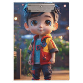 Moderne designer klemborden voor kinderen (Voorkant)