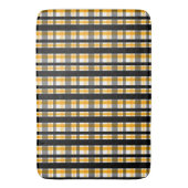 Moderne diagonale herfstruitpatroon badmat (Voorkant Verticaal)