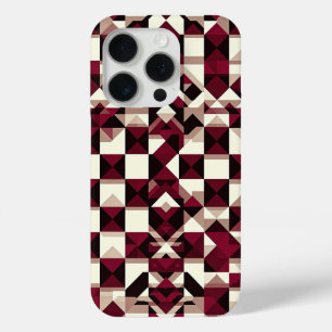 Moderne diagonale marmeren telefoonhoes - Abstract iPhone 15 Pro Case