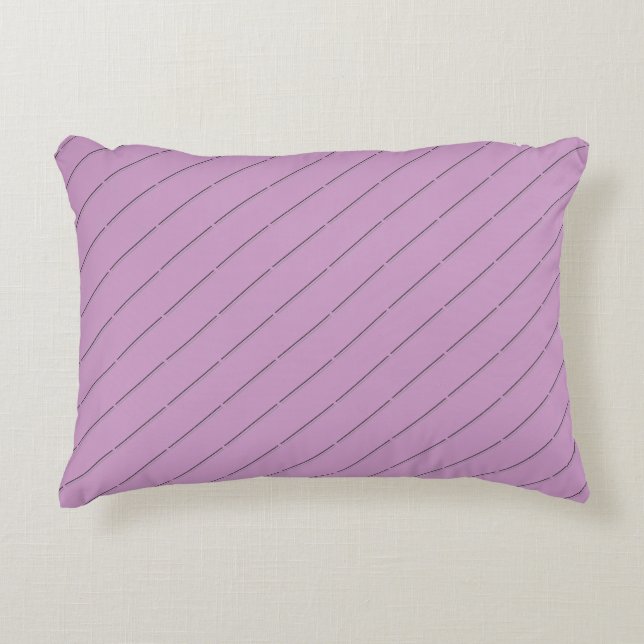 Moderne diagonale streep accent kussen (Voorkant)