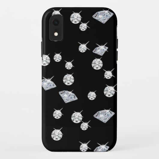 Moderne Diamanten Patroon Case-Mate iPhone Case (Achterkant)