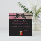 MODERNE DIERAFDRUKKING MET BACHELORETTE Pastel Kaart (Staand voorkant)