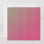 MODERNE DIERAFDRUKKING MET BACHELORETTE Pastel Kaart (Achterkant)
