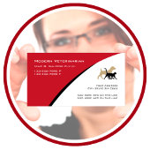 Moderne dierenarts Visitekaartjes