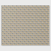 Moderne dierenprint cadeaupapier (Vlak)