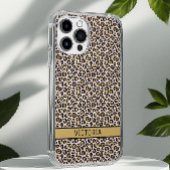 Moderne dierenprint iPhone hoesje
