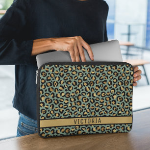 Moderne dierenprint laptop sleeve