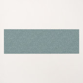 Moderne dierlijke afdruk blauwgroen op maat yogamat (Achterkant (horizontaal))