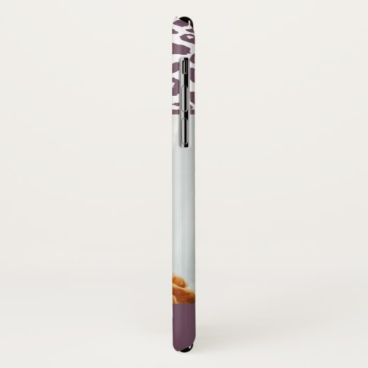 Moderne dierlijke luipaard print foto Case-Mate iPhone case (Achterkant/links)