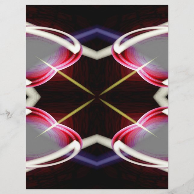 Moderne digitale Abstracte kunst (Voorkant)