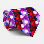 Moderne digitale Abstracte kunst Stropdas (Opgerold)