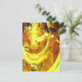 Moderne digitale Abstracte omgevingen Briefkaart (Staand voorkant)