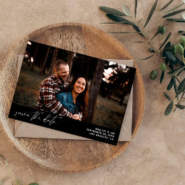 Moderne Digitale Foto horizontaal sparen de Datum  Kaart