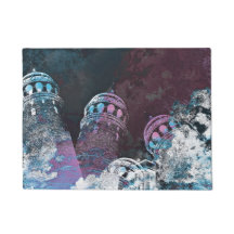 Moderne digitale grafische roze towerontwerpen