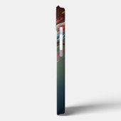 Moderne Digitale Lint Telefoonhoes - Levendig Rege Case-Mate iPhone Case (Achterkant / Links)