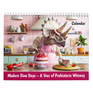 Moderne Dino Dagen – Een Jaar van Prehistorische W Kalender