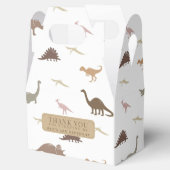 Moderne Dinosaurus Favoriet Box Bedankdoosjes (Geopend)
