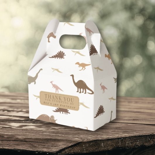 Moderne Dinosaurus Favoriet Box Bedankdoosjes