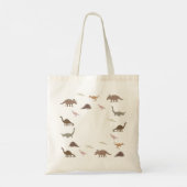Moderne Dinosaurus Tas Gift Bag (Achterkant)