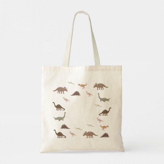 Moderne Dinosaurus Tas Gift Bag (Achterkant)
