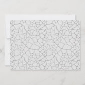 Moderne Dinosaurus Verjaardagskaart met Waterverf Kaart (Achterkant)