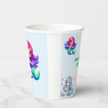 Moderne Dinosaurus zeemeermin Verjaardagsfeest