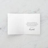 Moderne diploma dankkaart bedankkaart (Binnen)