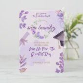 moderne diploma kaart (Staand voorkant)