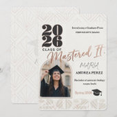 moderne diploma kaart 2026 (Voorkant / Achterkant)
