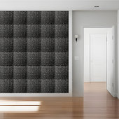 Moderne Dirty Black White Particle Vloerwand Tegeltje