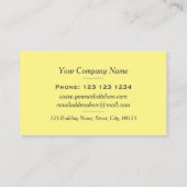 Moderne Disco Ball Pastel Strobe Lights Gebeurteni Visitekaartje (Achterkant)