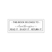 Moderne dit boek behoort tot de aangepaste  zelfinktende stempel (Design)