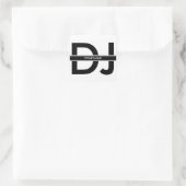 Moderne DJ Sticker (Tas)
