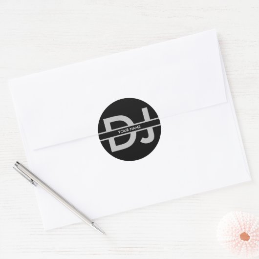 Moderne DJ Sticker (Envelop)
