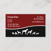 Moderne Dog-training en obesitasklasse Visitekaartje (Voorkant)