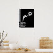 Moderne Dogge Poster groen (Keuken)