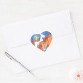 Moderne Doggenstickers Hart Sticker (Envelop)
