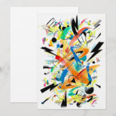 Moderne donderkunst kaart (Voorkant / Achterkant)