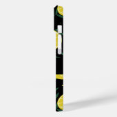 Moderne donkere gepersonaliseerde fruit zomerpatro Case-Mate iPhone case (Achterkant / Links)