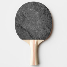 Moderne Donkere Graniet Steen Eenvoudig Tafeltennisbatje