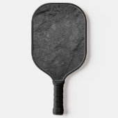 Moderne Donkere Graniet Steen Pickleball Paddle (Achterkant)