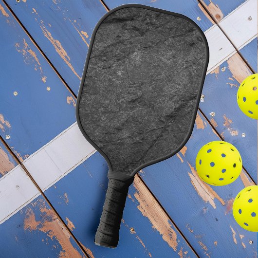 Moderne Donkere Graniet Steen Pickleball Paddle