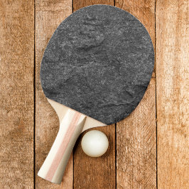 Moderne Donkere Graniet Steen Tafeltennisbatje