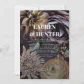 Moderne donkere Paarse olievlek Kaart (Voorkant)