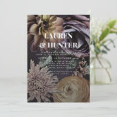 Moderne donkere Paarse olievlek Kaart (Staand voorkant)