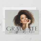 Moderne, donkere, transparante tekstafbeelding Afs Aankondiging (Voorkant)