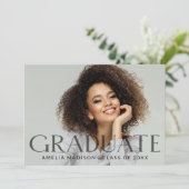 Moderne, donkere, transparante tekstafbeelding Afs Aankondiging (Staand voorkant)